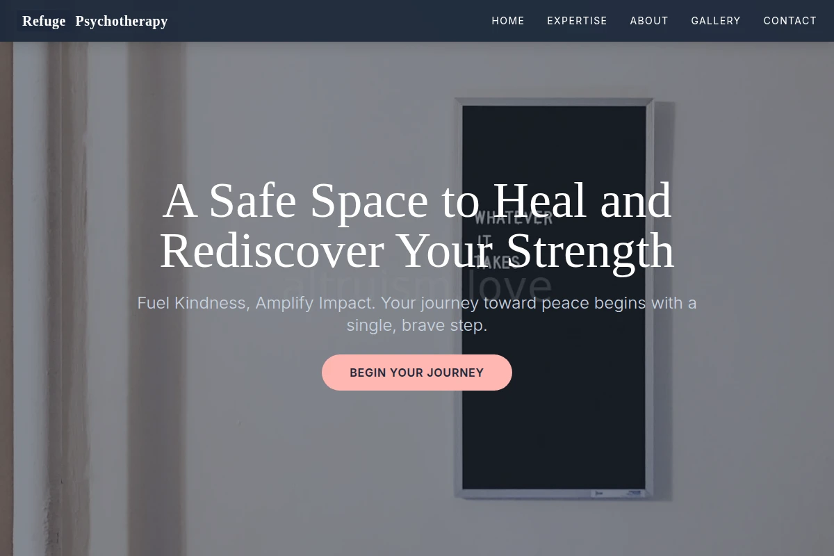 Refuge Psychotherapy