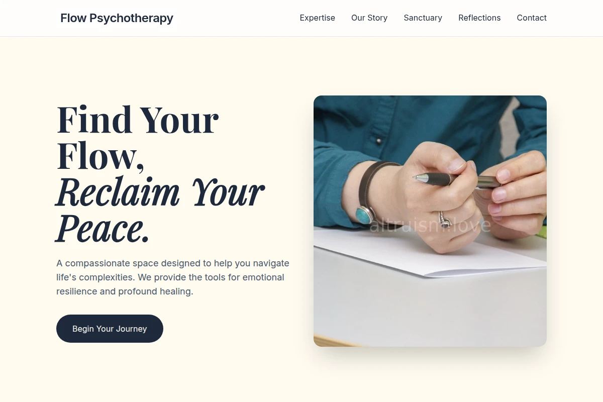 Flow Psychotherapy